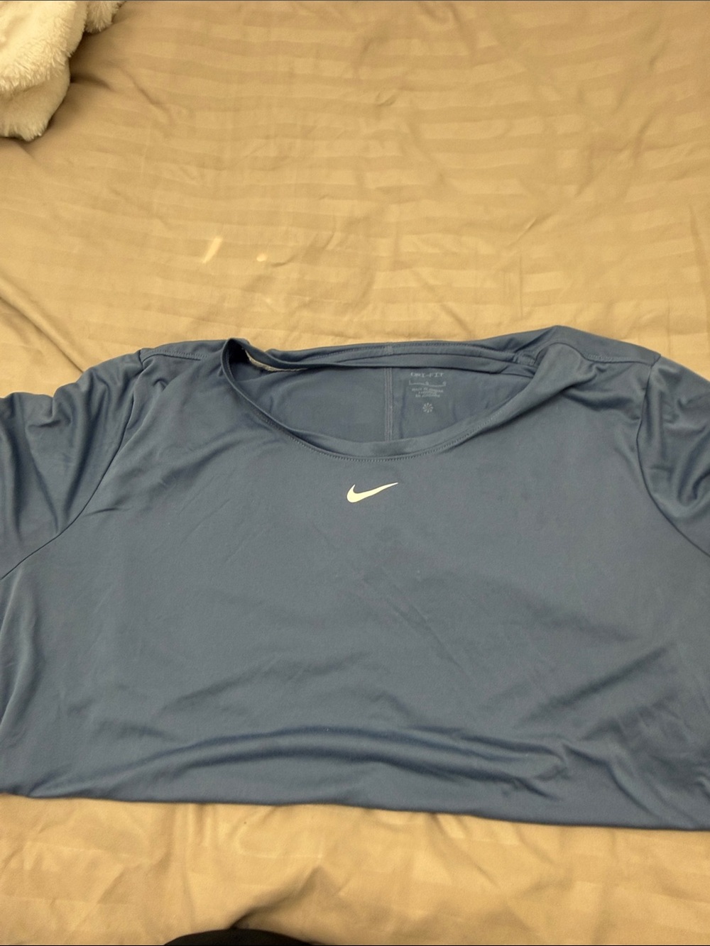 Nike Women’s Slate Blue Short Sleeve Dri-FIT Top